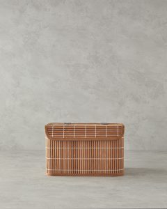 Деревянный бамбуковый контейнер для хранения