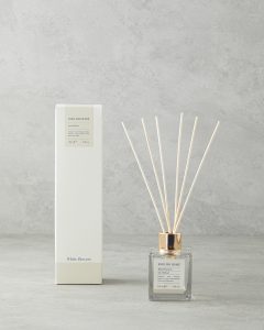 Аромадиффузор с белыми цветами, 100 мл, бежевый