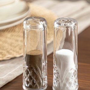 Набор солонки и перечницы Palle Glass 2 шт., 11 см, прозрачные