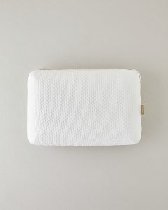 Эргономичная подушка Visco для поддержки шеи, белая