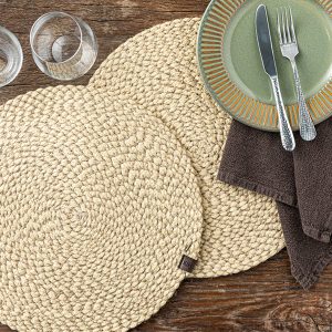 Elisa PP 2 pcs Table Mat 35 cm Natural