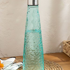 Стеклянная бутылка Largii 750 мл, бирюзовая