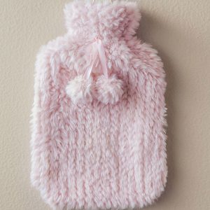 Fluffy Hot Water Bottle 33x19 cm Powder      Грелка-мешок Puffy 33x19 см