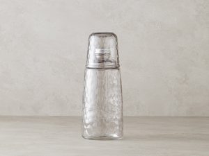 Стеклянный кувшин Lusana для ночника, 1100 мл, антрацит