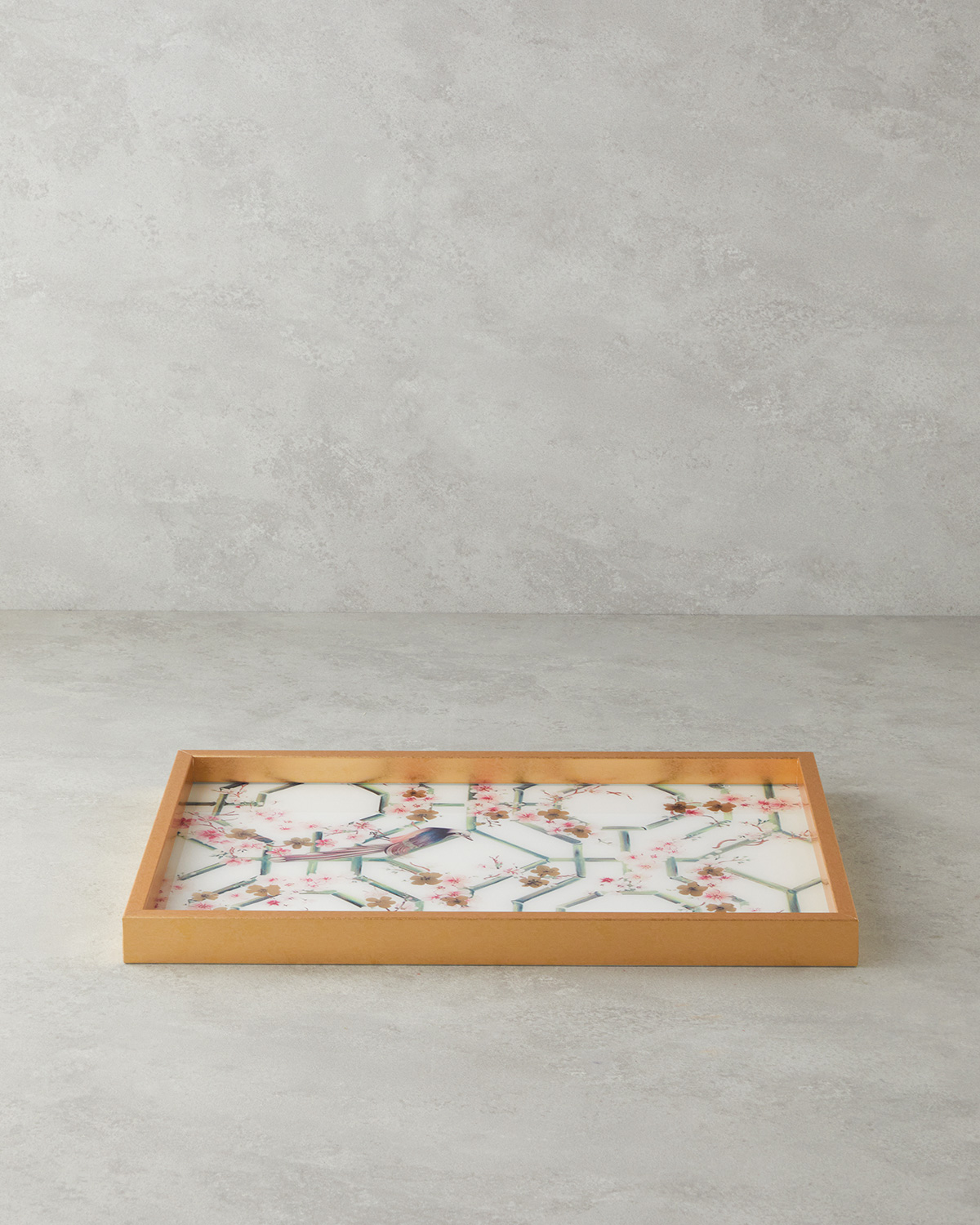 Andrea Decorative Tray 30x42 cm Cream   Декоративный поднос Андреа
