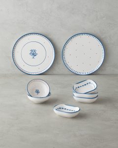 Керамический набор для завтрака Whisper, синий