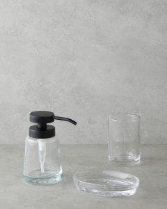 Набор для ванной Inessa, прозрачный