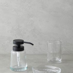 inessa Bath Set Transparent