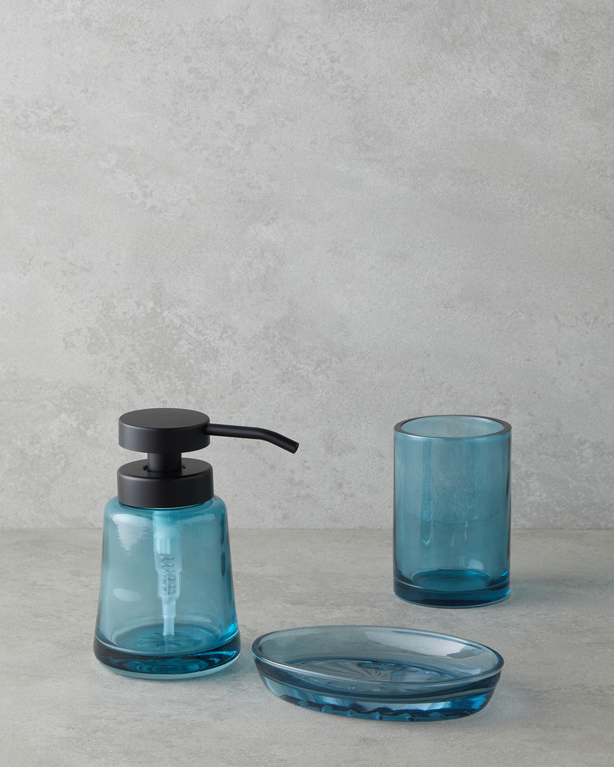 inessa Bath Set Blue    Набор для ванной Inessa Blue