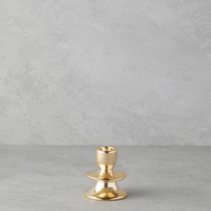 Pera Candelabra 7x7x8 cm Gold  Подсвечник Pera 7x7x8 см