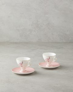 Набор кофейных чашек Valentina New Bone China