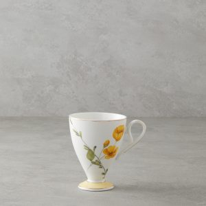 Valentina New Bone China Mug 300 ml Yellow