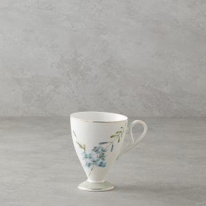 Valentina New Bone China Mug 300 ml Light Green