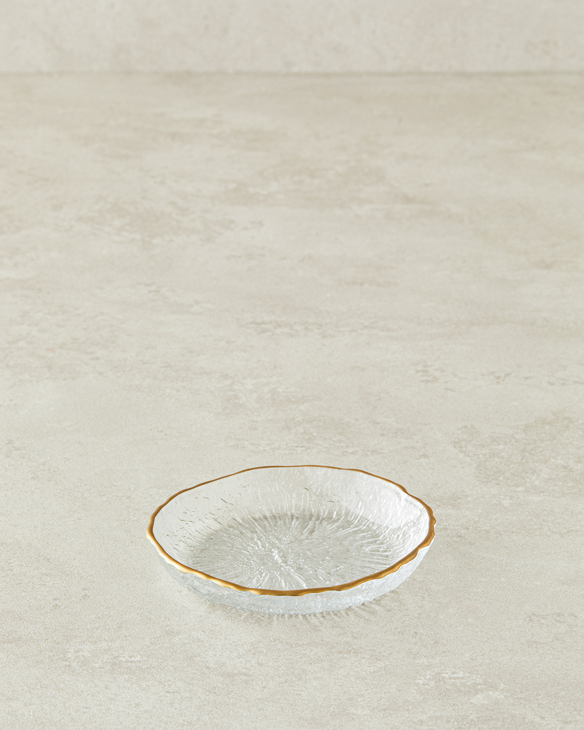 Zoey Glass Snack Bowl 12 cm Gold   Стеклянная миска для закусок Zoey, 12 см