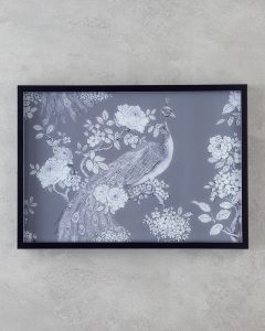 Декоративный поднос Pure Flowers 30x42 см, кремовый