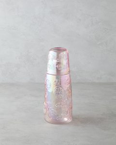 Стеклянная бутылка Eclipse 1100 мл, розовая