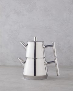 Чайник New Aden, стальной, серебристый