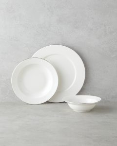 Сервиз столовый пармский фарфоровый 12 предметов на 4 персоны