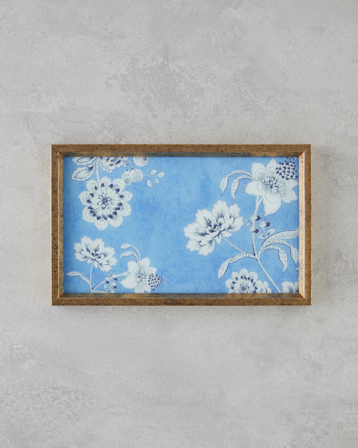 Decorative Tray 16x26 cm Blue