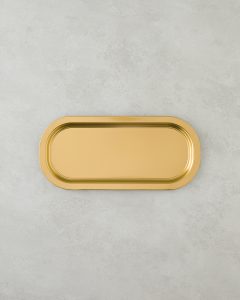 Металлический поднос Emma, 31,5 см, золотой