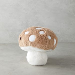 Mushroom Baby Decorative Cushion 31x27 cm Mink  Декоративная подушка «Грибочек» 31x27 см, цвет норки
