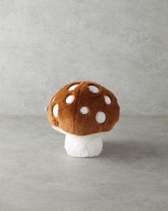 Декоративная подушка для детей Mushroom Baby, тёмно-коричневый