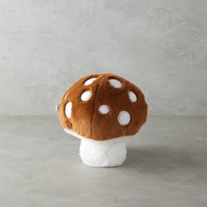 Mushroom Baby Decorative Cushion 31x27 cm Deep Brown
