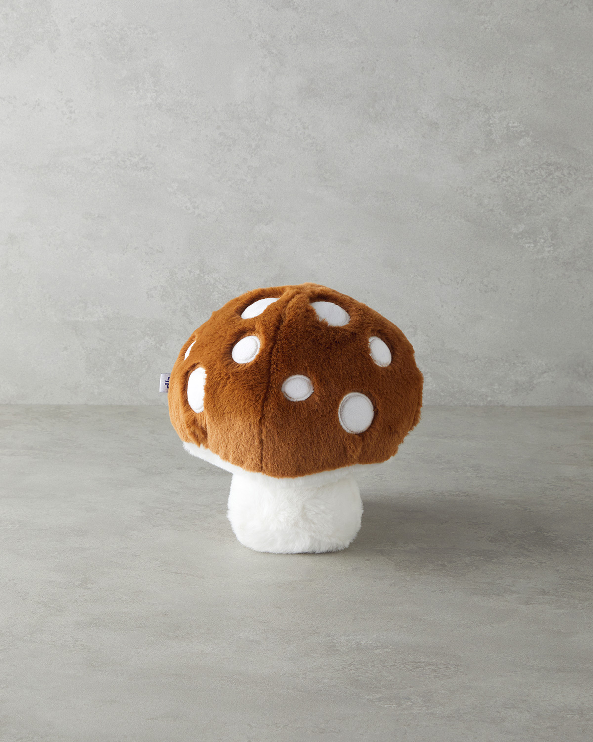 Mushroom Baby Decorative Cushion 31x27 cm Deep Brown