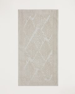 Ковер с хлопковой петлей, 80x150 см, кремовый