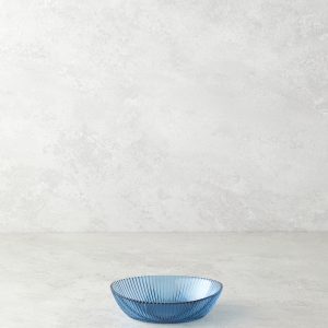 Olith Glass Bowl 23 cm Blue