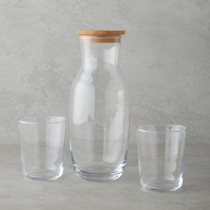 Набор для воды из светящегося стекла