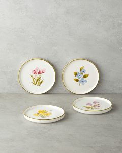 Набор керамических тарелок для торта Begonya