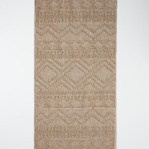 Ethnic Boucle Rug 80x150 cm Natural   Этнический ковёр Loop 80x150 см, натуральный